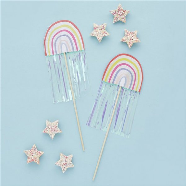 Magic Wands - Rainbows - 5-pack
