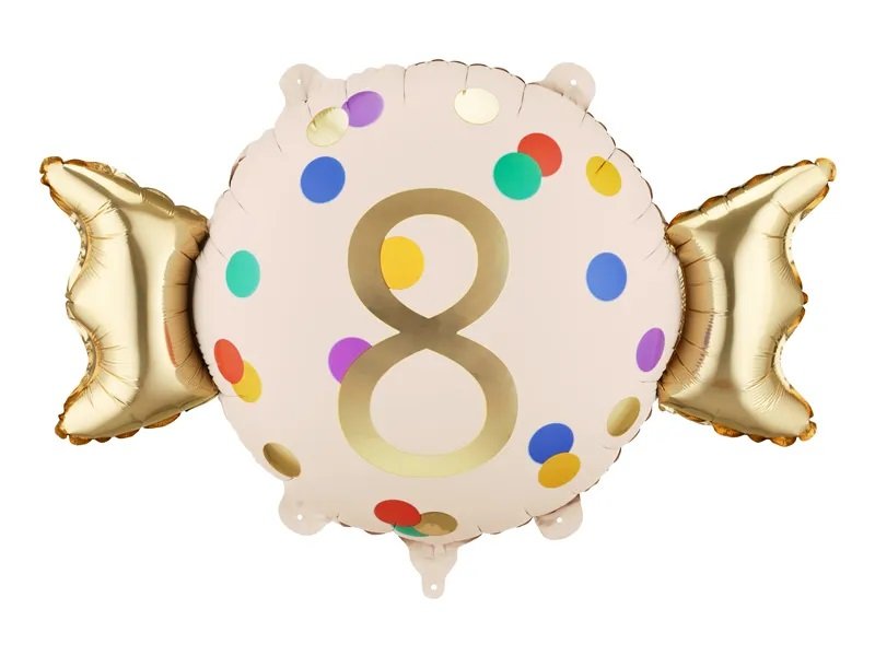 Folieballong - Candy - Siffra: 8 - Shapes, Folieballonger, Ballonger