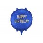 Folieballong - Happy Birthday - Marinbl�