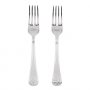 Trtgafflar - Mr & Mrs - Silver - 2-pack