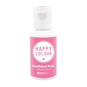 Happy Colour - Flytande oljebaserad f�rg - Confident pink - 20 ml