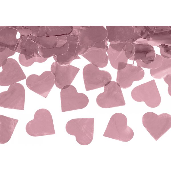 Konfettikanon - 60 cm - Roséhjärtan Konfettikanon - 60 cm - Roséhjärtan