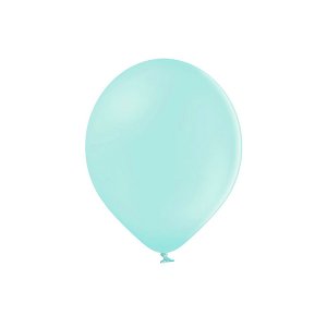 Miniballonger - Pastell - Premium 12 cm - Mint - 10-pack