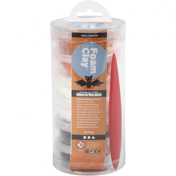 Foam Clay - Halloweenmix - 6-pack Foam Clay - Halloweenmix - 6-pack
