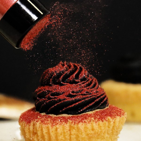 Ätbart glitter - Röd - Edible Lustre Snow - PME - 10 g Ätbart glitter - Röd - Edible Lustre Snow - PME - 10 g