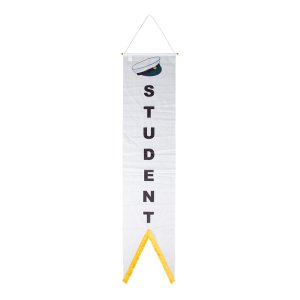 Vimpel - Vertikal - Student - 40 x 180 cm