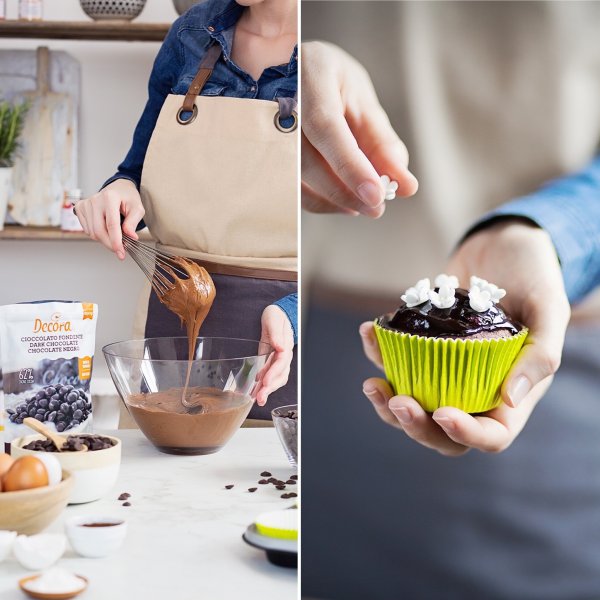 Sockerdekorationer - Sm Blommor - Vita - 30 st