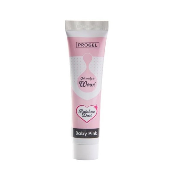 Rainbow Dust Pastafärg Rosa (Baby Pink) Progel 25g Rainbow Dust Pastafärg Rosa (Baby Pink) Progel 25g