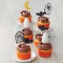 T�rtdekorationer Halloween - 8-pack