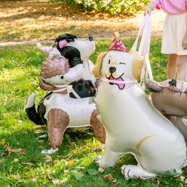 Folieballong - Hund \\\"Golden Retriever\\\" - 76 x 96 cm