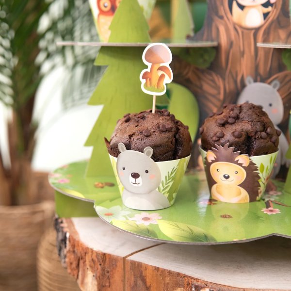 Muffinsformar Skogens V�nner, 6-pack