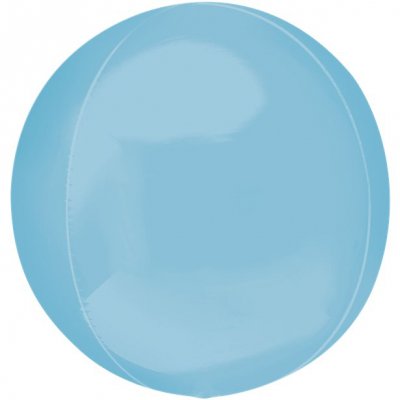 Klotballong - 40 cm - Ljusbl