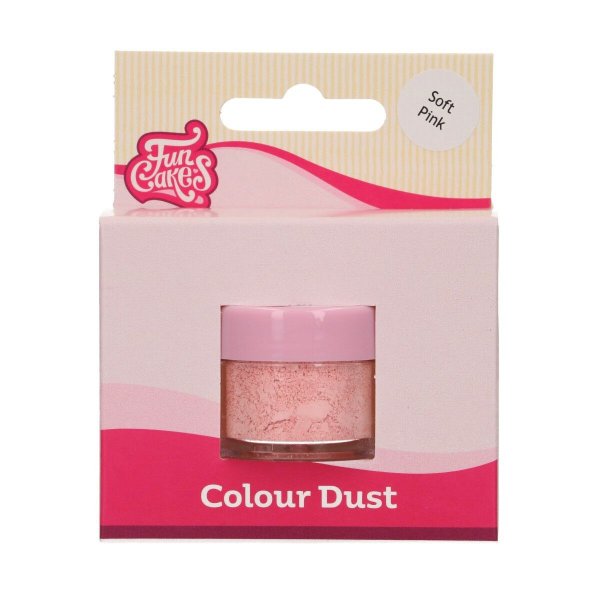 Colour Dust - Soft Pink - Funcakes - 4 g Colour Dust - Soft Pink - Funcakes - 4 g