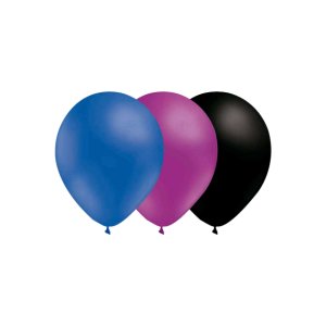 Ballonger - Mix - Blå/Lila/Svart - 15-pack Ballonger - Mix - Blå/Lila/Svart - 15-pack
