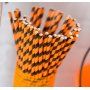 Sugrr - Randiga - Svart/Orange - 24-pack