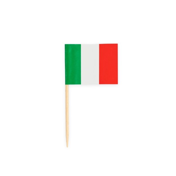 Cocktailflaggor - Italien - 50-pack
