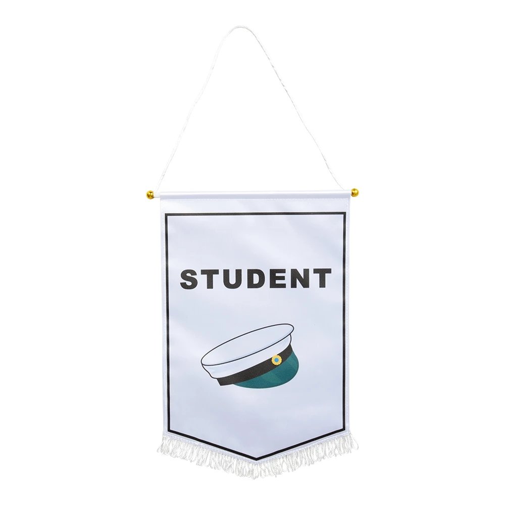 Flagga - Student - Vertikal liten - All student, Student