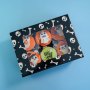 Cupcakebox Halloween Skeleton f�r 6 cupcakes - 2-pack