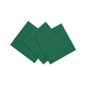 Sm� Servetter - M�rkgr�na - 24x24 cm - 20-pack