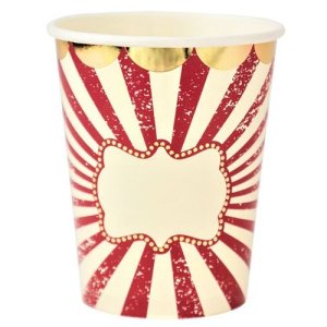 Pappmuggar - Cirkus - 8-pack Pappmuggar - Cirkus - 8-pack