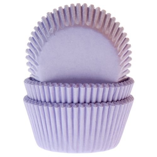 Muffinsformar Ljuslila, 50-pack