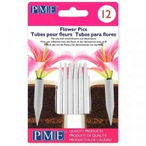 Cake Picks för riktiga blommor - Små - 12-pack - PME Cake Picks för riktiga blommor - Små - 12-pack - PME