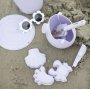 Sandformar - Scrunch - Lavendel - 4-pack