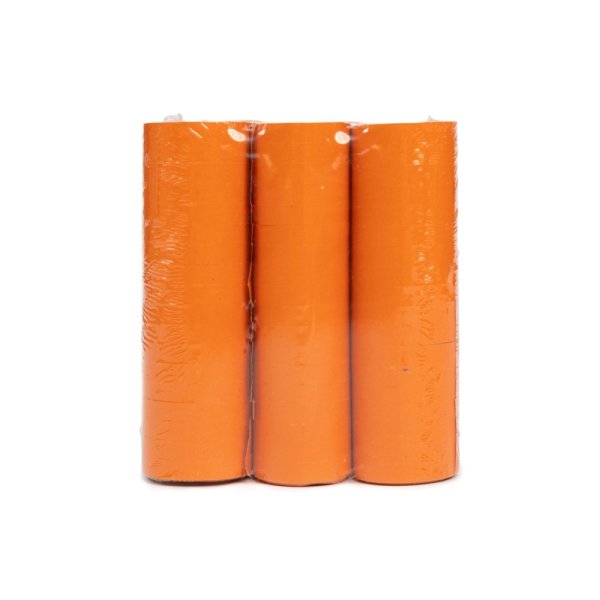 Serpentiner - Orange - 18x4 m - 3-pack Serpentiner - Orange - 18x4 m - 3-pack