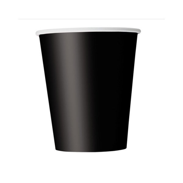 Pappersmuggar Svart 14-pack