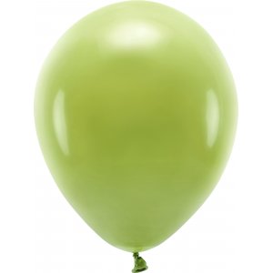 Enfrgade ballonger - Eco 30 cm - Olivgrn - 10-pack