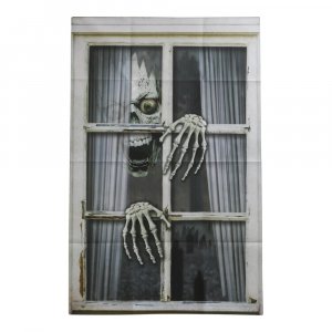 F�nsterdekoration - Halloween - D�skalle & H�nder - 120x80cm