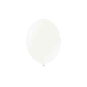 Latexballonger - K-Link - Vit - 13 cm - 50-pack