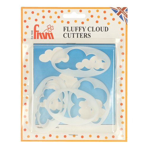 Utstickare - Fluffy Clouds - 5-pack Utstickare - Fluffy Clouds - 5-pack