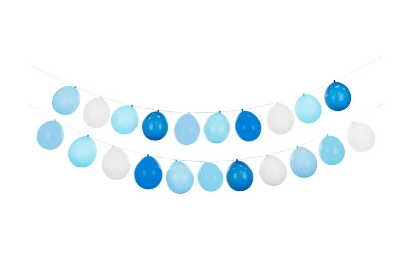 Ballonggirlang, blå – Fyndhörnan