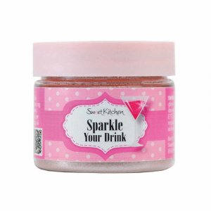 Drinkglitter - Sparkle Your Drink - Rosa - SweetKitchen - 10 g