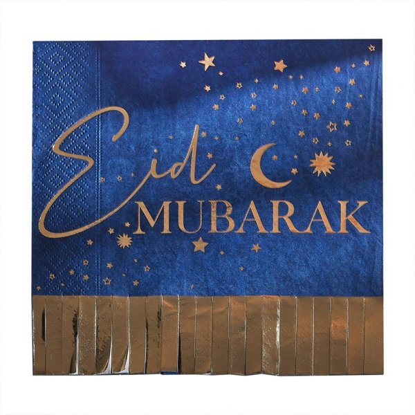 Servetter - Eid Mubarak - 16-pack