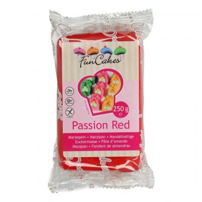 Marsipan - Passion Red - Funcakes