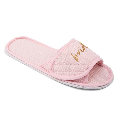 Slippers - Rosa/Guld - Bridesmaid Slippers - Rosa/Guld - Bridesmaid