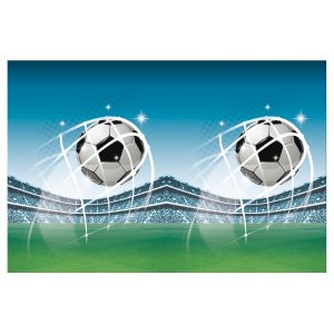 Duk - Plast - Fotboll - Fans! - 120x180 cm