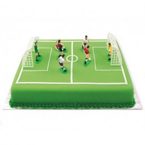 Cake Topper - Football - Mål & Spelare