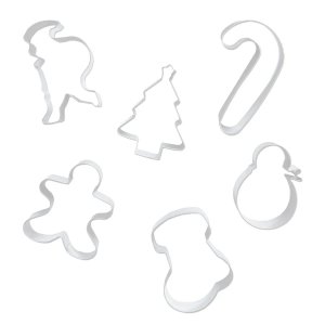 Utstickare - Blandade julmotiv - 6-pack