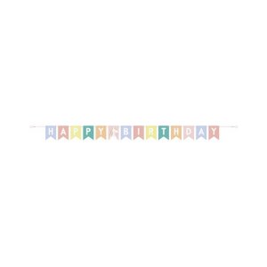 Banner Enh�rning Happy Birthday