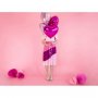 Folieballong Hj�rta Rosa
