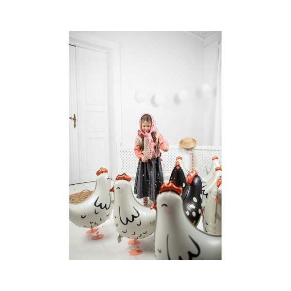 Airwalker Folieballong H�na svart