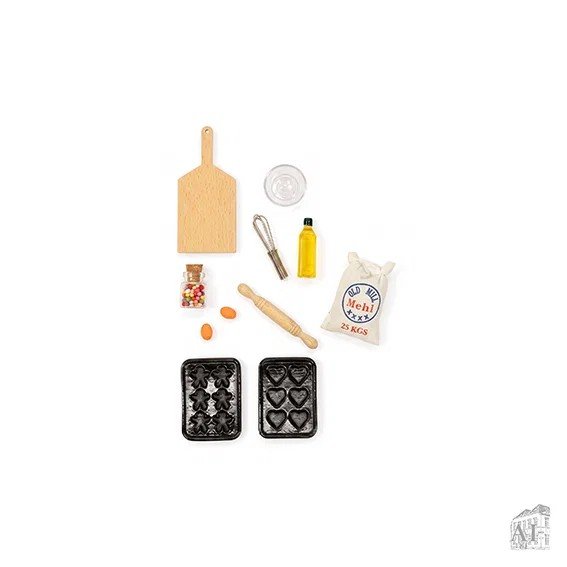 Nissetillbehör - Kakbakning - Set - Nissehyss, Julartiklar