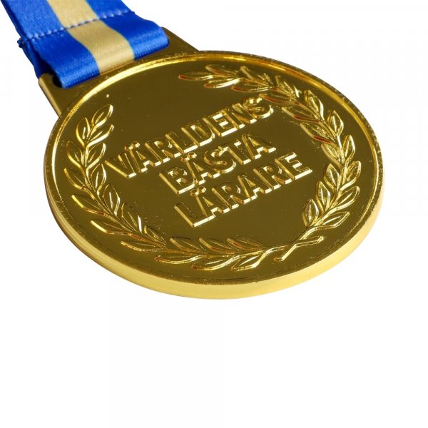 Medalj - V�rldens B�sta L�rare - Metall