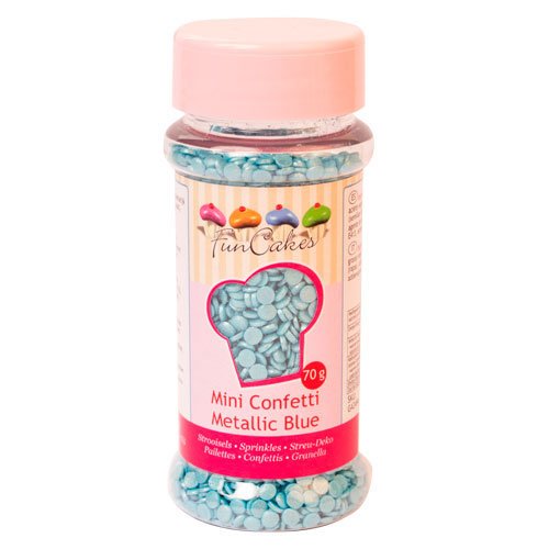 Strössel - Confetti - Metallic Blå Strössel - Confetti - Metallic Blå