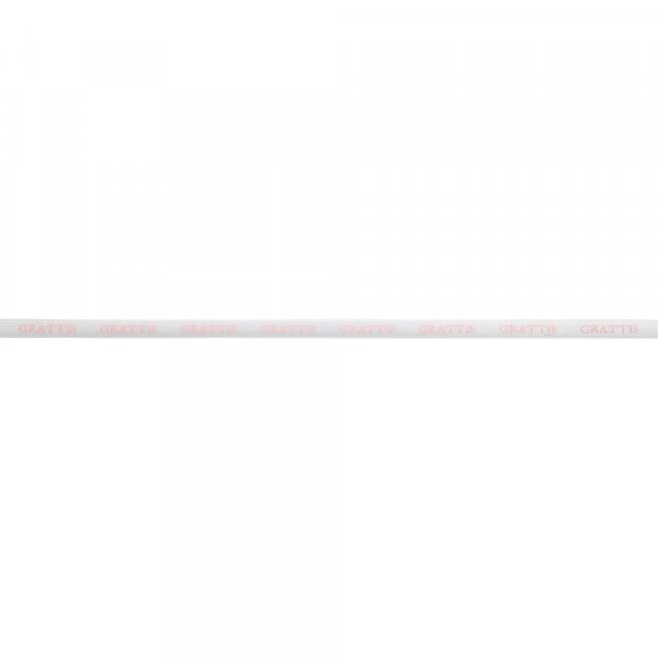 Sidenband - Grattis - Vit/Rosa - 5m