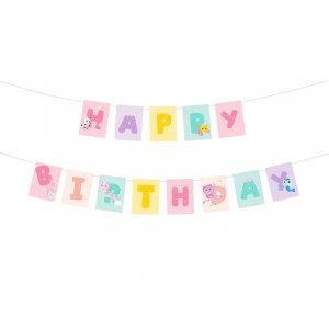 Girlang - Gabby's Dollhouse - Happy Birthday - 180 x 15 cm Girlang - Gabby's Dollhouse - Happy Birthday - 180 x 15 cm