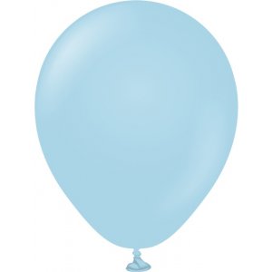 Miniballonger enfrgade - Premium 13 cm - Macaron Blue